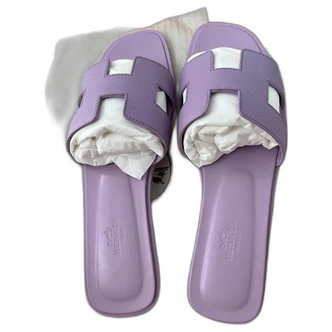 hermes sandals purple|Hermes sandals original.